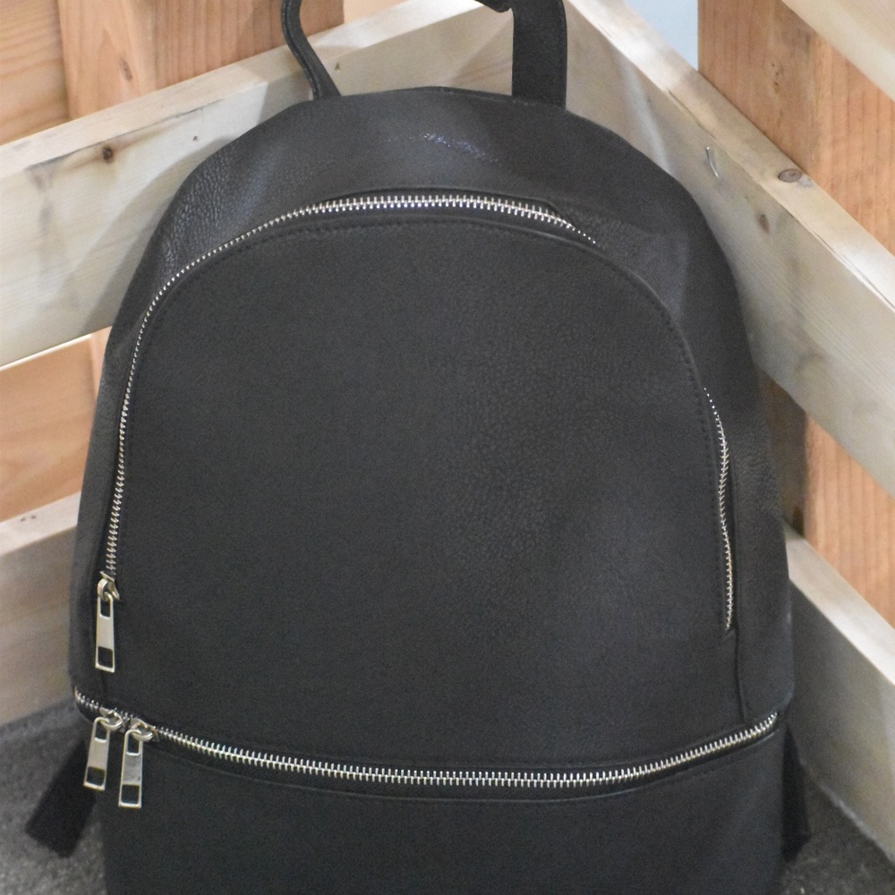 Small Backpack Faux Leather Bags - Picture 2 of 3